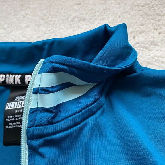 PINK Athletic Long Sleeve Zip Up - Picture 3 of 5
